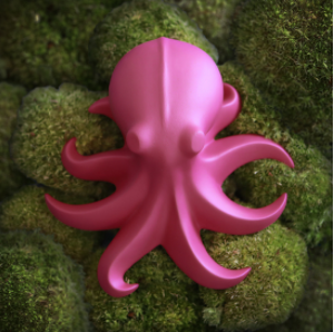 Poulpe Rose - LE POULPE BY TIBO