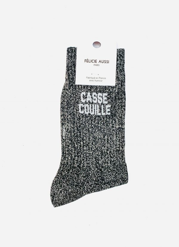 Chaussettes Lurex CASSE COUILLE - FELICIE AUSSI