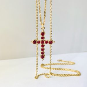 Collier SALOMEE Rubis - PRINCESS TO LEND