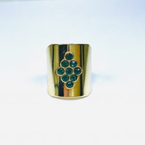 Bague SALOMEE Emeraude - PRINCESS TO LEND