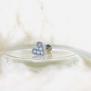 Piercing COEUR Argent - PRINCESS TO LEND