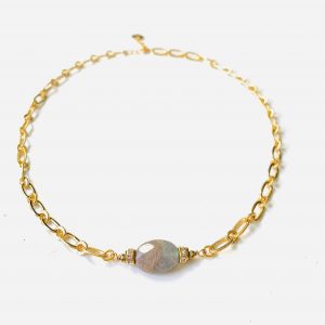 Collier PAISLEY Labradorite - PRINCESS TO LEND