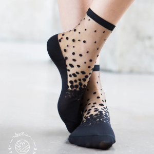 Chaussettes NAKAMEGURO Black - ATELIER SAINT EUSTACHE