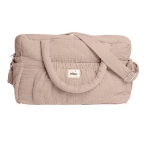 Sac à Langer Vieux Rose "COMME UN BONBON" - BEBEL