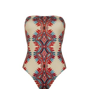 Maillot 1 Pièce Bustier - MORITO - BLUE LOBSTER