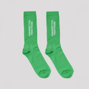 Chaussettes vertes POUR PECHO- FELICIE AUSSI