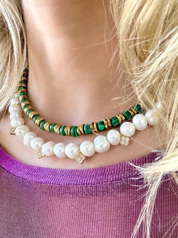 Collier LEONIE Vert - PRINCESS TO LEND – Image 3