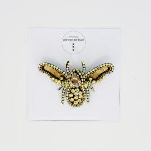 Broche Scarabée Marron - PRINCESS TO LEND