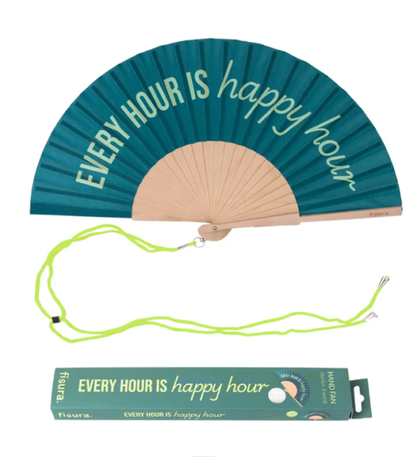 Eventail EVERY HOUR IS HAPPY HOUR
